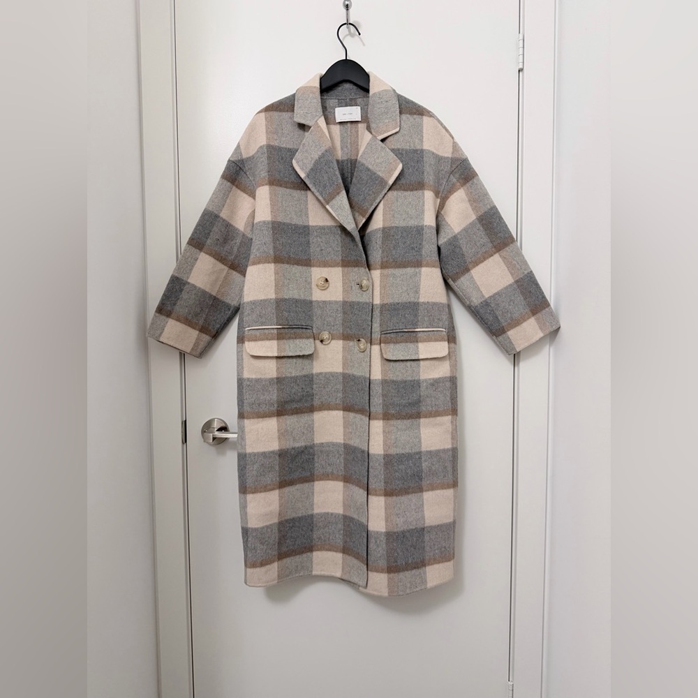 OAK + FORT wool-blend coat